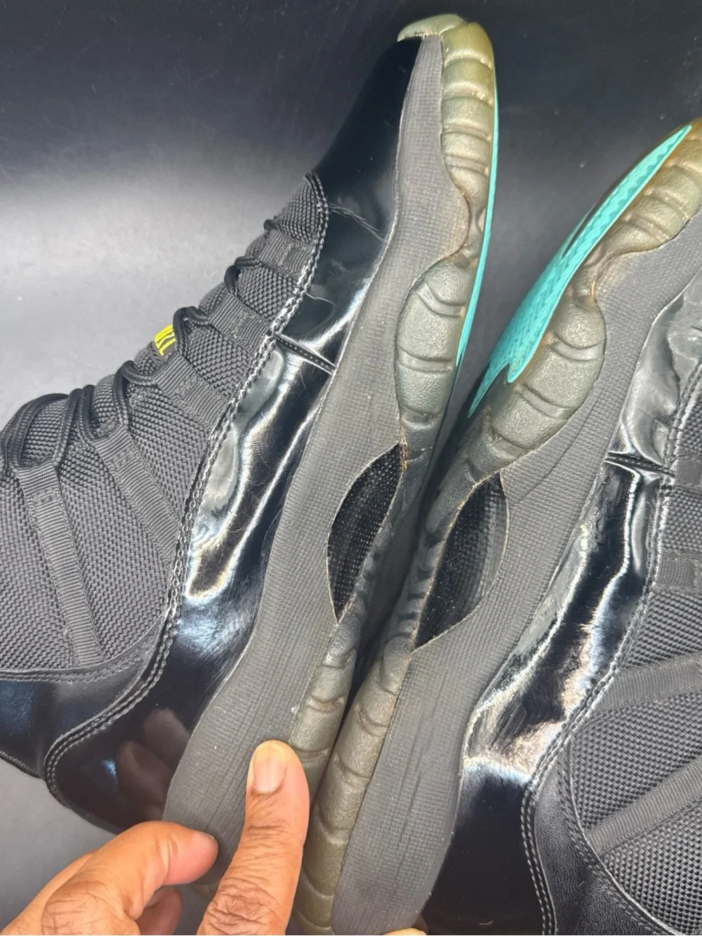 Size 7 (GS) - Jordan 11 Retro High Gamma, 378038-006, Clean, No Box, Good